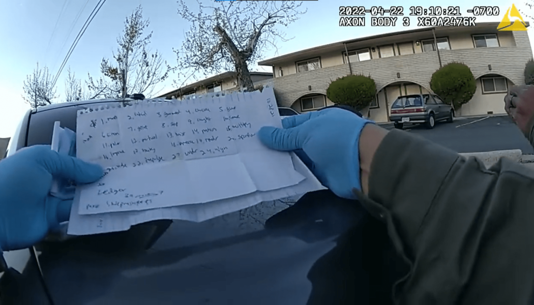 Police body cam leaks suspect’s seed phrase during vehicle inspection