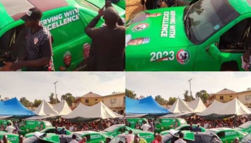 Supporters In The North Brand 30 Cars To Support Peter Obi