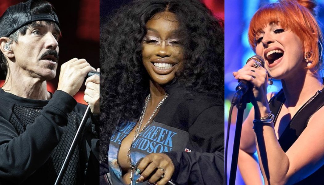 SZA, Paramore and Red Hot Chili Peppers To Headline Hangout Music Festival 2023