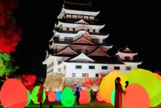 teamLab Transforms Historic Castle Into an Interactive Art Space