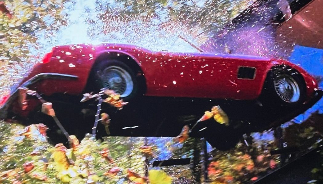 The “Crashed” Ferrari Prop From ‘Ferris Bueller’s Day Off’ Is Up For Auction