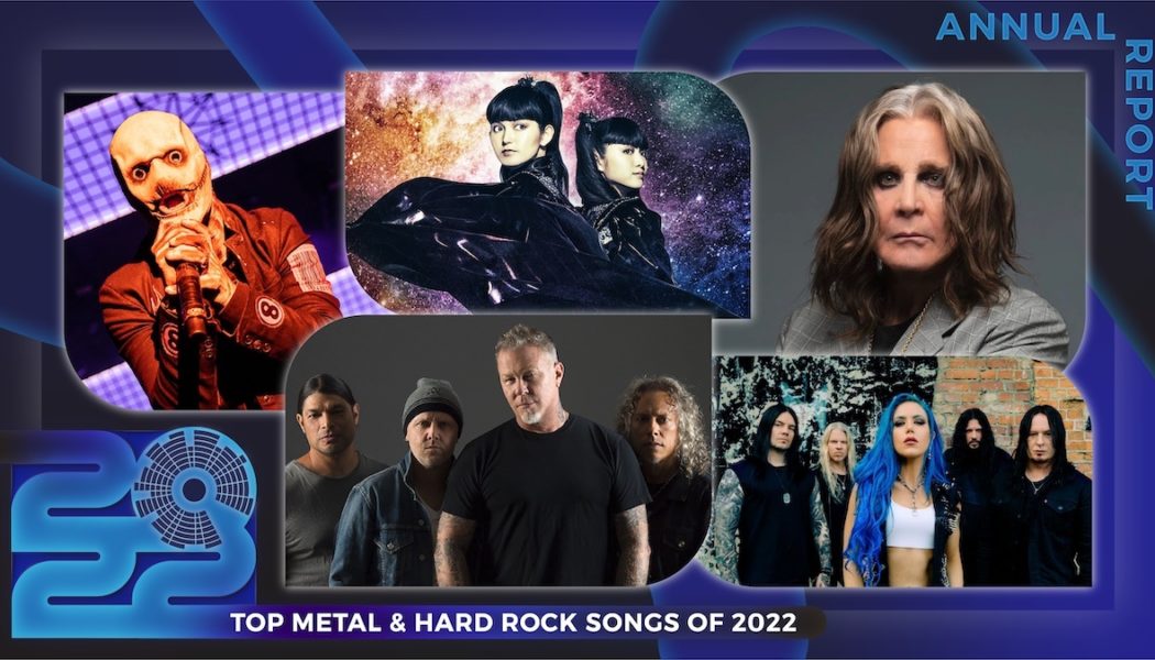 Top 30 Metal and Hard Rock Songs of 2022