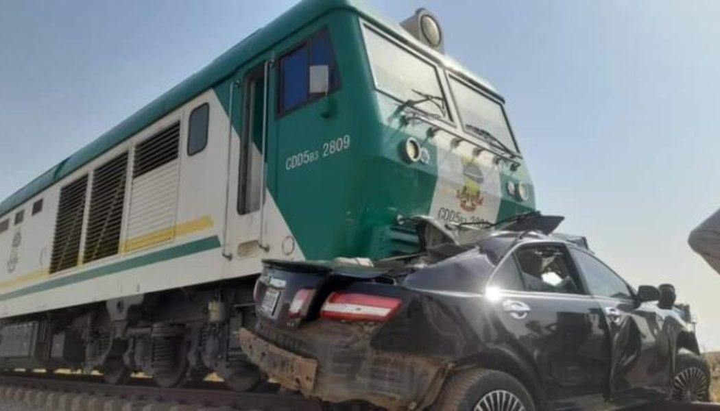 Updates: Train Crushes Driver, Car In Abuja