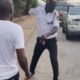 VIDEO: Outrage as Vehicle Inspection officer is seen mercilessly assaulting a motorist who had his complete vehicle documents in Owerri