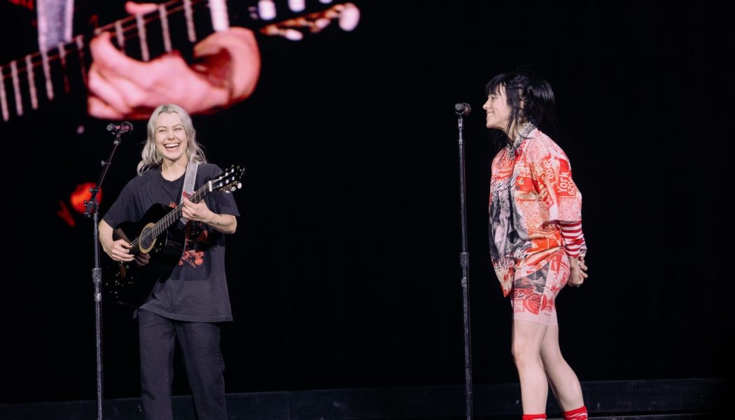 Watch Billie Eilish Sing “Motion Sickness” With Phoebe Bridgers and “My Hero” With Foo Fighters’ Dave Grohl