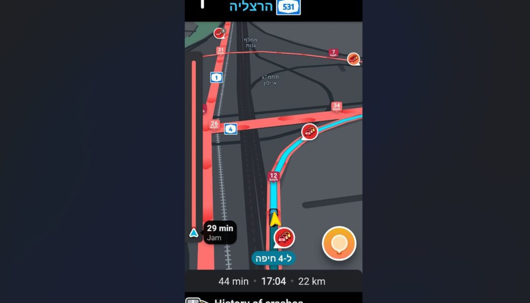 Waze tests new alerts warning drivers about roads with a ‘history of crashes’