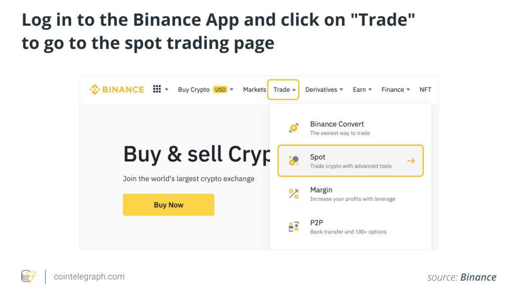 What is spot trading in crypto and how does it work?