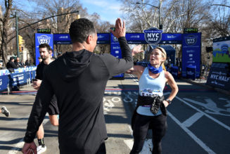 Amy Robach Photographed Leaving T.J. Holmes’ Apartment After His Wife Breaks Silence