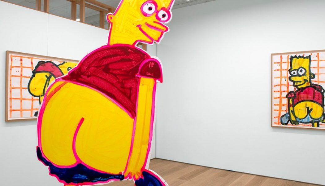 Bart Simpson Plays Muse in Katherine Bernhardt’s Latest Exhibition