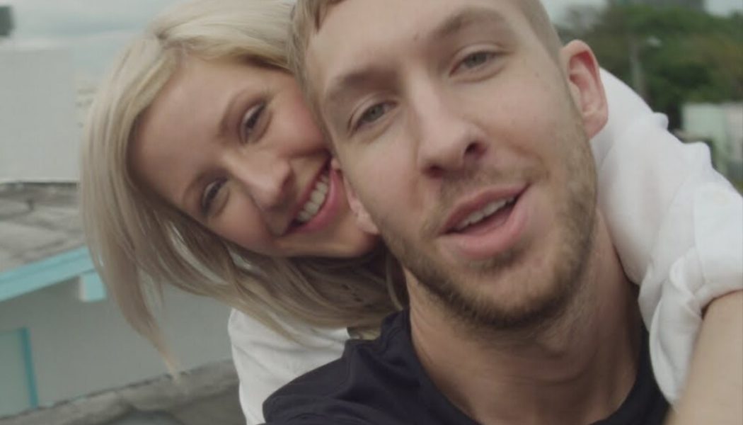 Calvin Harris and Ellie Goulding Are Back In the Studio