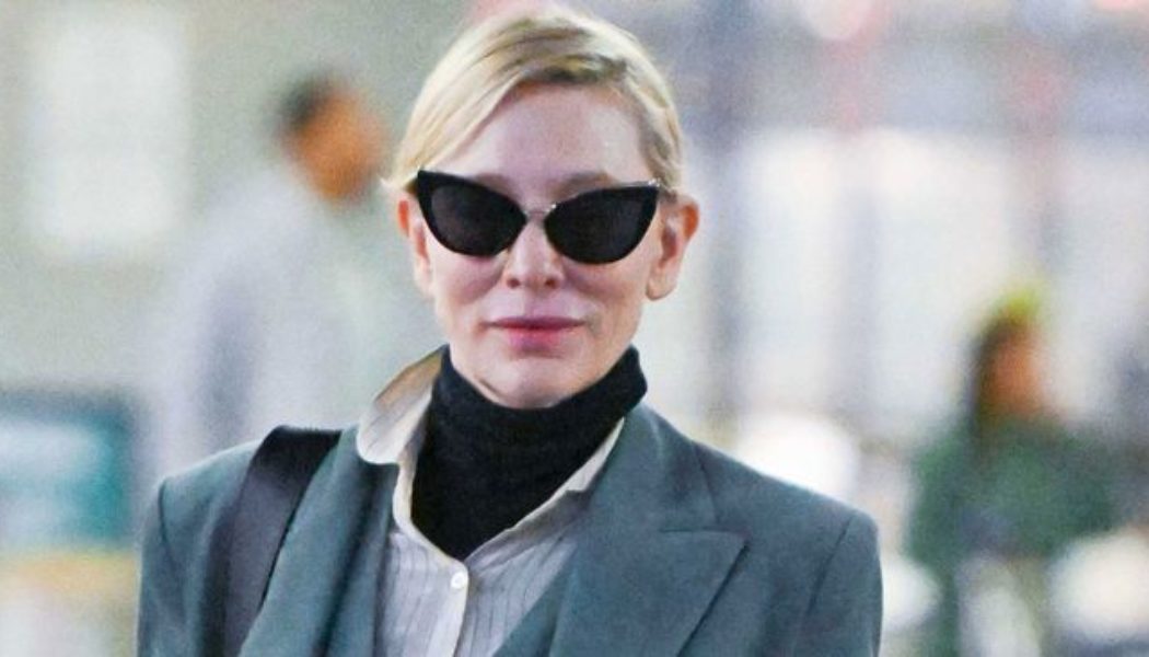 Cate Blanchett’s Airport Outfit Is Something Only a Celeb Would Travel In