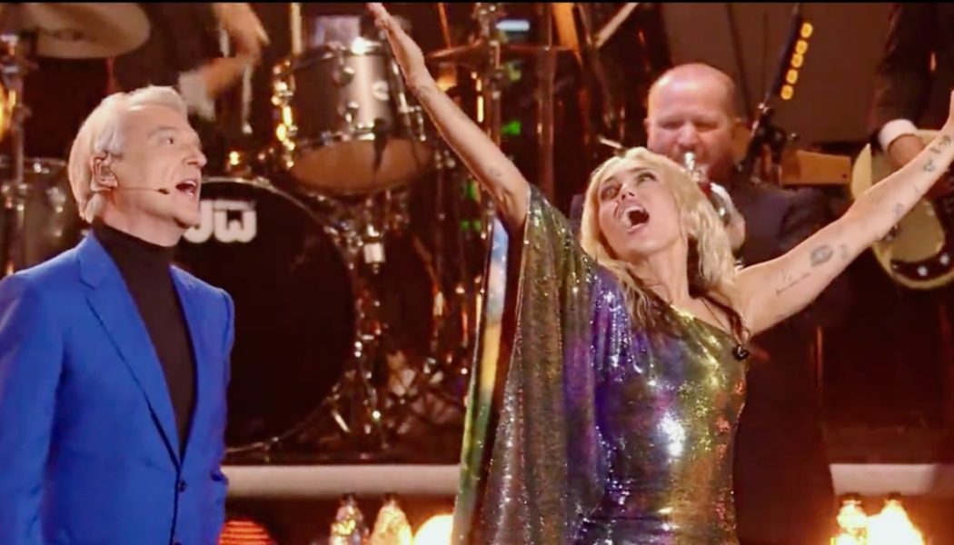 David Byrne and Miley Cyrus Perform “Let’s Dance”: Watch