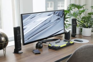 Drop’s desktop computer speakers are tempting me to ditch the headset