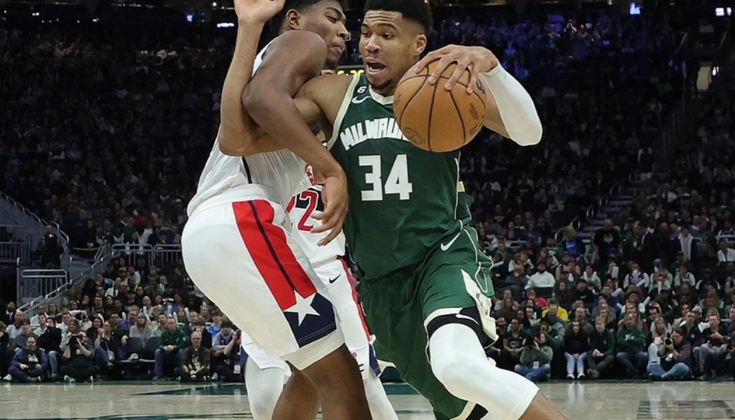 Giannis Antetokounmpo Scores Career-High of 55 Points in a Win Over the Washington Wizards