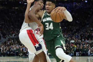 Giannis Antetokounmpo Scores Career-High of 55 Points in a Win Over the Washington Wizards