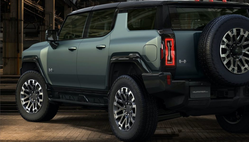 GM has started producing the Hummer EV SUV