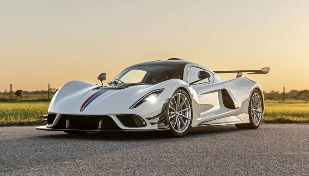 Hennessey Burns Up the Track With 1817 Horsepower Venom F5 Revolution