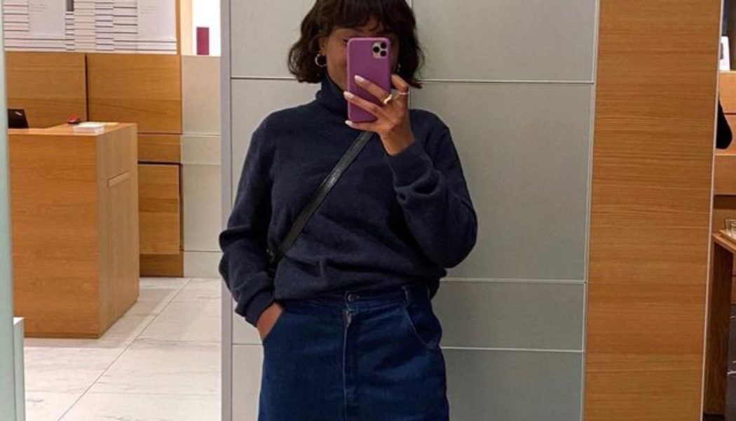 If You’re Not a Jeans Person, Here Are 23 Winter Midi Skirts to Try Instead