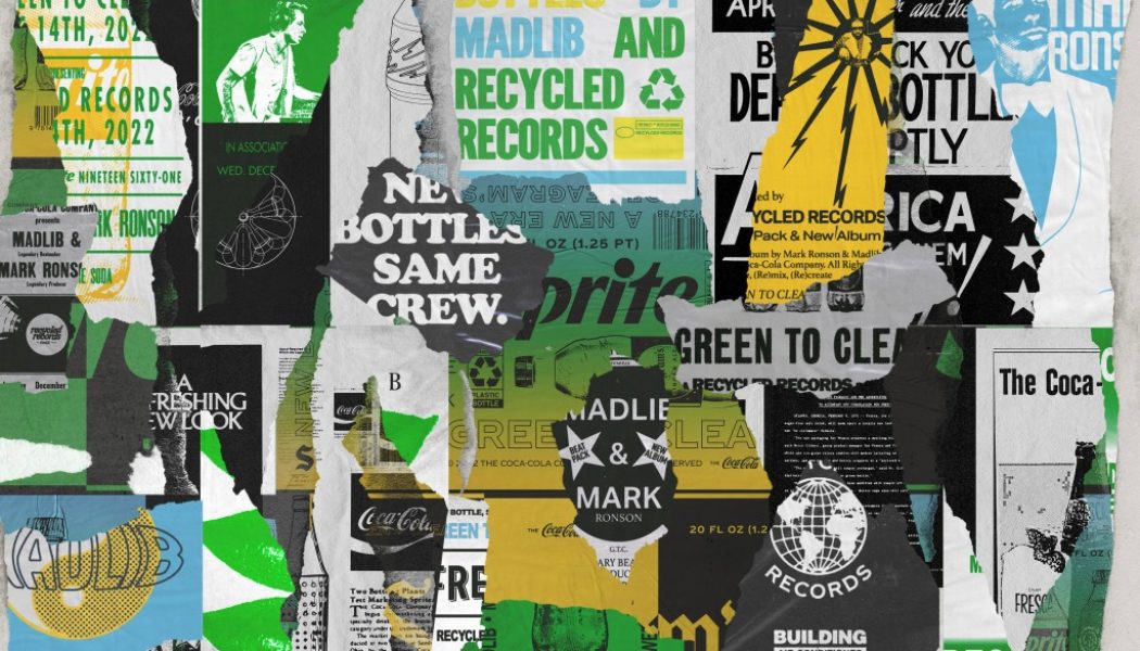 Madlib & Mark Ronson Joins With The Coca-Cola Company For Clever Recycled Records Project