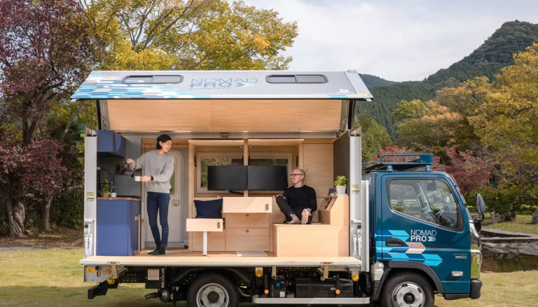 Mitsubishi’s NOMADPro Canter Truck Concept Puts the “Remote” in “Remote Work”