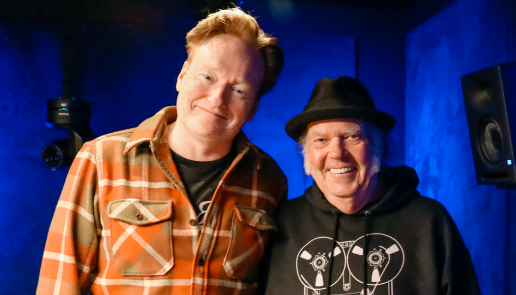 Neil Young Discusses Songwriting, Radio, and More in New Interview with Conan O’Brien: Watch