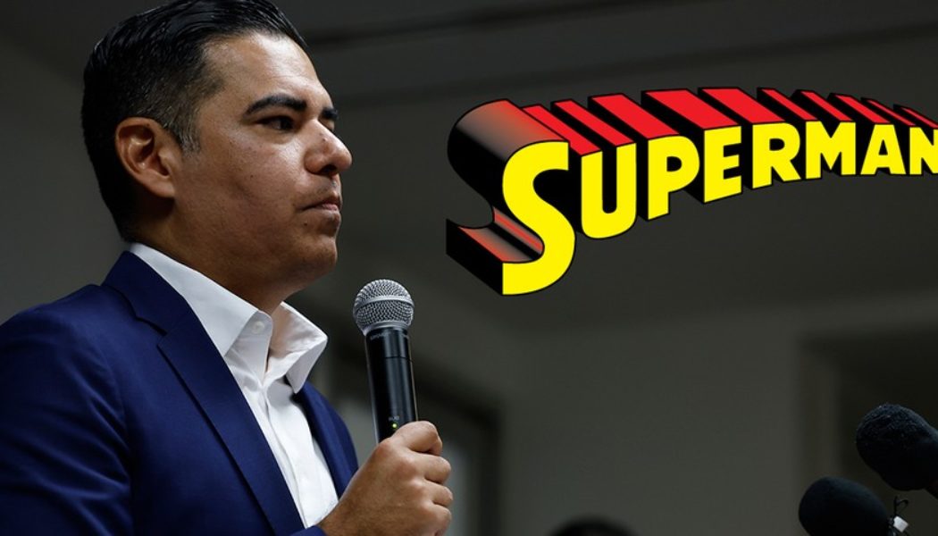 New U.S. Congressman Robert Garcia Swore His Oath of Office On ‘Superman’ #1