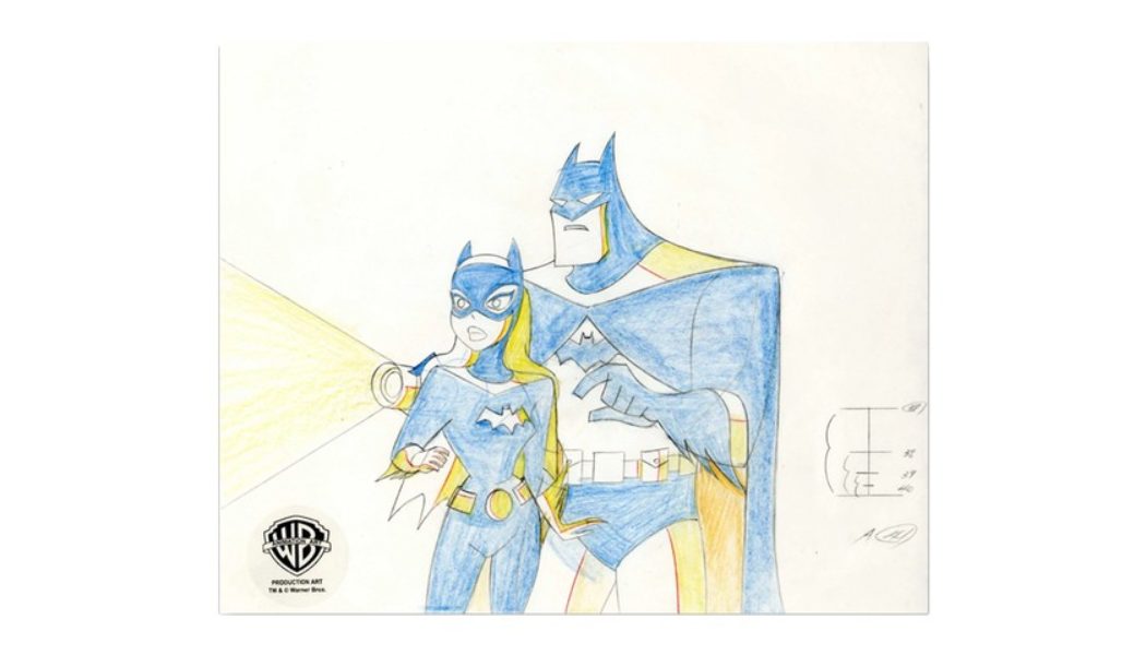 Own Original Production Art From ‘Batman: The Animated Series’