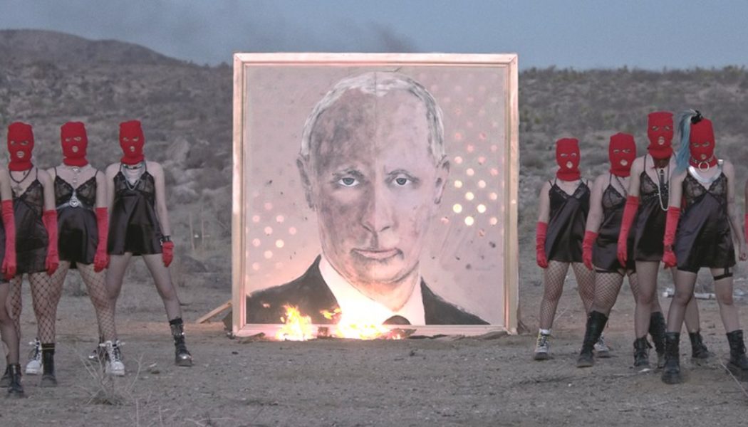 Pussy Riot Brings ‘Putin’s Ashes’ to Jeffrey Deitch LA