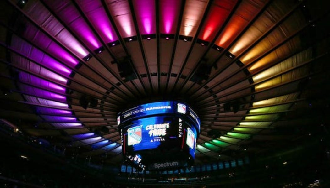 Rangers bail on wearing LGBTQ-themed warmup jerseys on Pride Night - Fox News