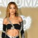 Rita Ora Continues Her Naked-Dress Era in a Sheer Lace Skirt and Matching Bra for NYE