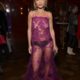 Rita Ora Remains Committed to Totally Sheer Dresses in her Latest See-Through Outfit