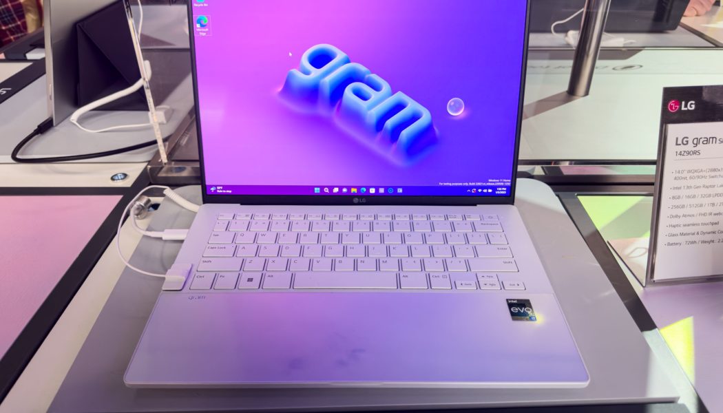 The LG Gram Style might be the prettiest laptop of 2023