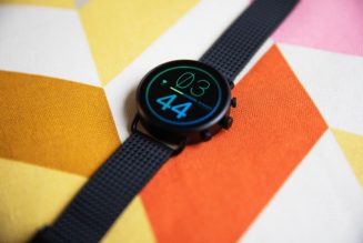 Upgrading the Skagen Falster 6 to Wear OS 3 removes a bunch of watchfaces