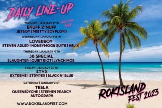 Watch New Lineup Of LYNCH MOB Perform At Florida's ROKISLAND FEST