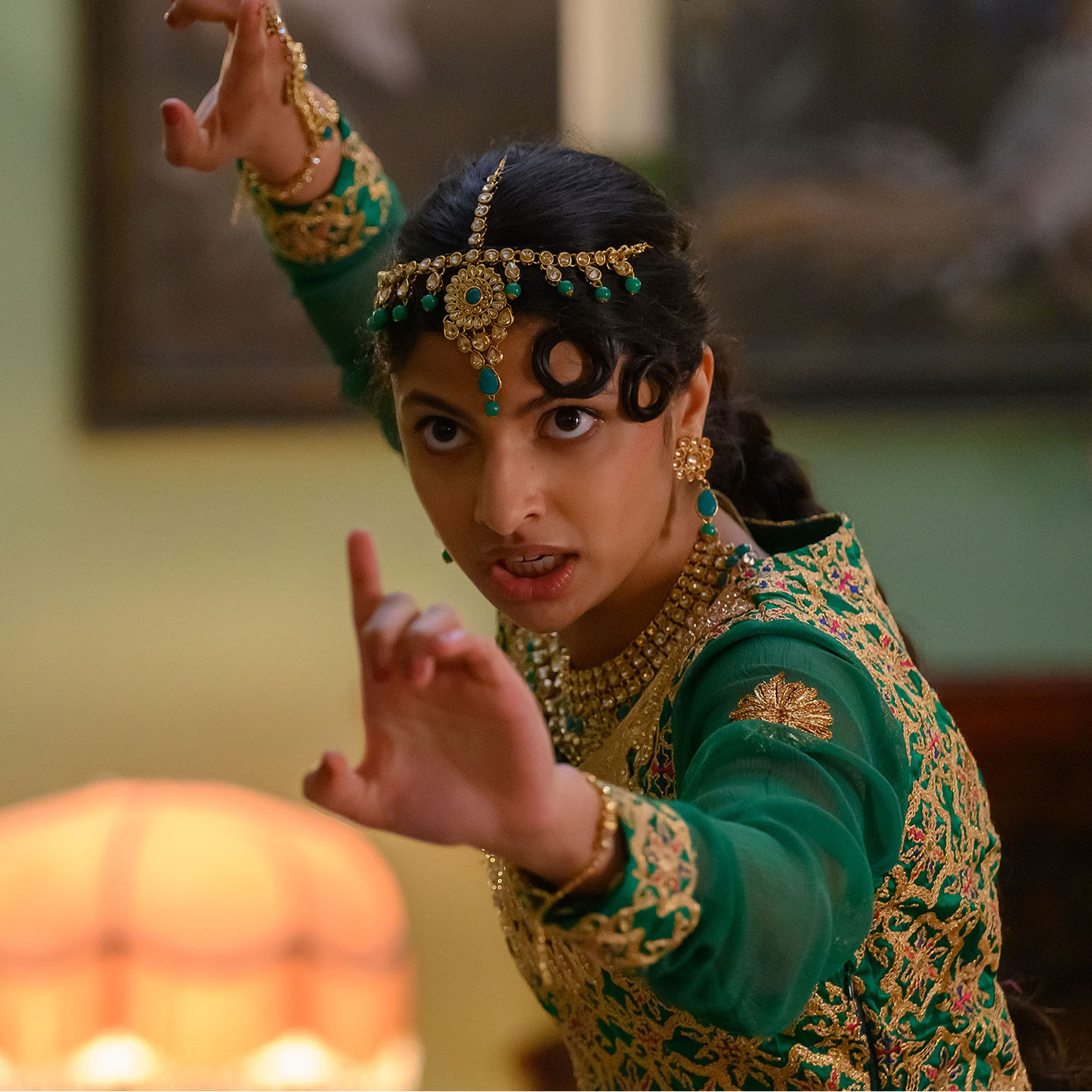 A still photo of Priya Kansara in Polite Society.