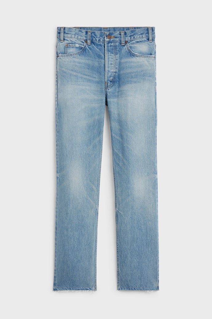 **Polly Jeans In Steel Blue Wash Denim**, $1,650 at **[Celine](https://www.celine.com/en-au/celine-shop-women/ready-to-wear/pants-and-shorts/polly-jeans-in-steel-blue-wash-denim-2N799634R.07SV.html|target="_blank"|rel="nofollow")**