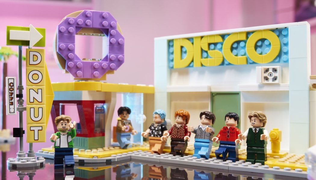 BTS now have their very own Lego set — with figures of all seven bandmembers