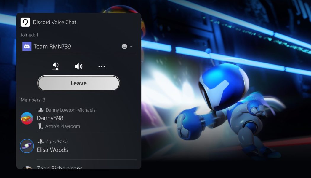 Discord arrives on PS5 for beta testers today