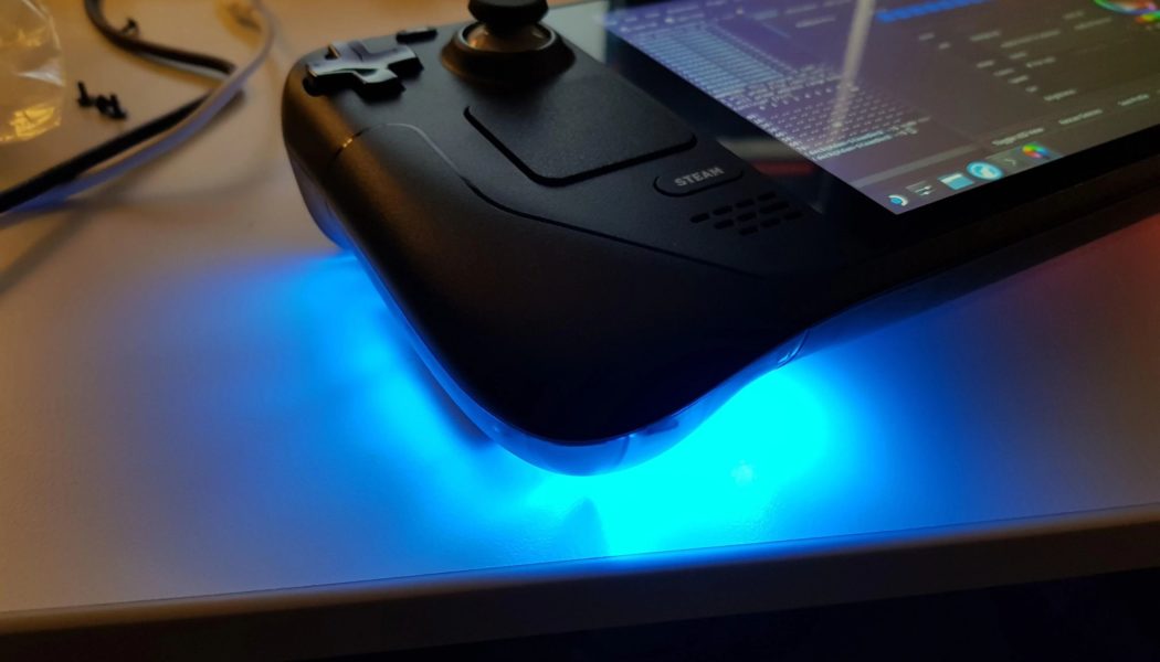 Don’t attempt this RGB Steam Deck mod just yet