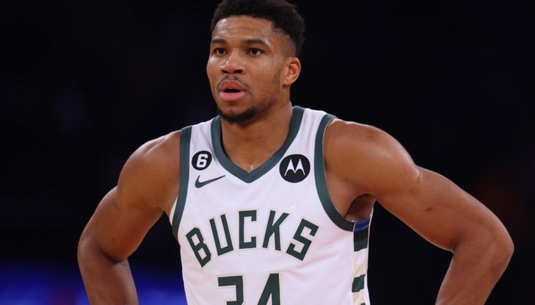 Giannis Antetokounmpo Files for Three Trademarks Including "STAY FR34KY"