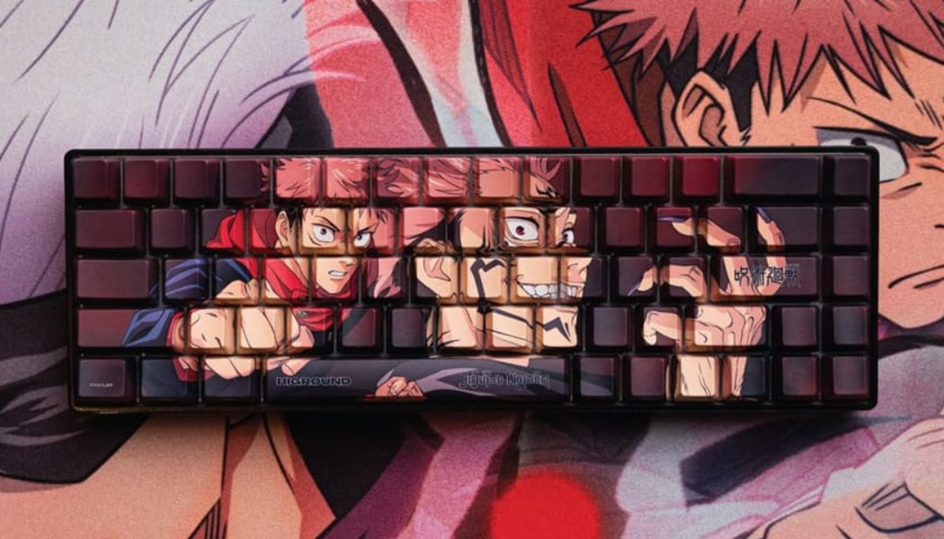 Higround x Crunchyroll Pay Homage to ‘Jujutsu Kaisen’ Manga With New Keyboard Collection