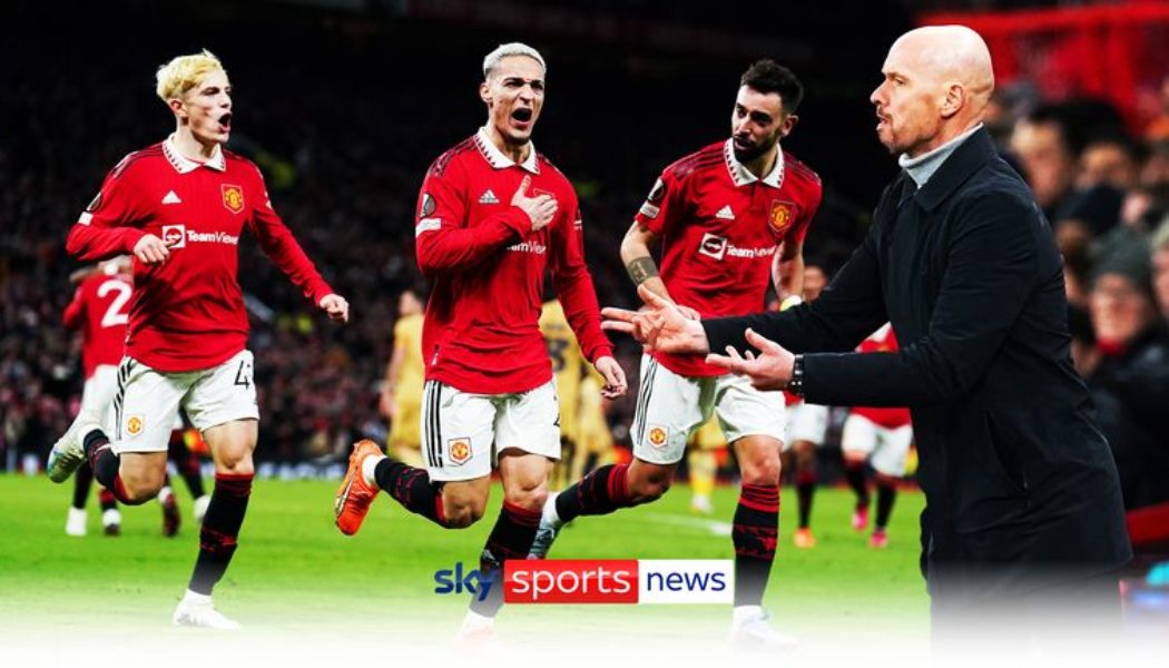 Man Utd 2-1 Barcelona (agg: 4-3) - Erik ten Hag calls Europa League win his biggest as Man Utd manger - Sky Sports