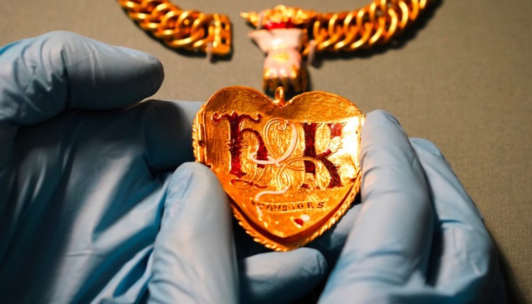 Metal Detectorist Finds Gold Pendant Linked to Henry VIII