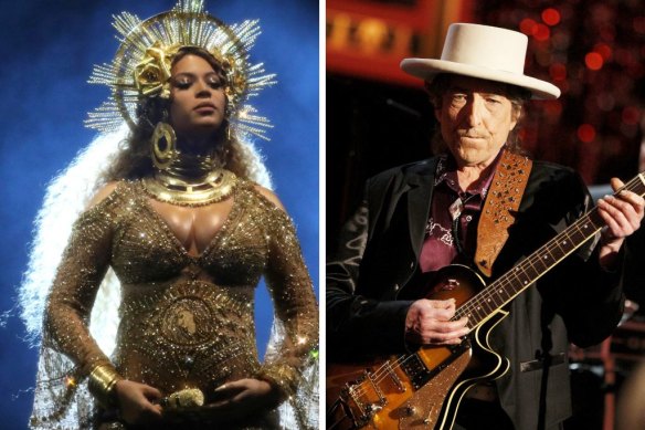 Beyonce and Bob Dylan go for total control.