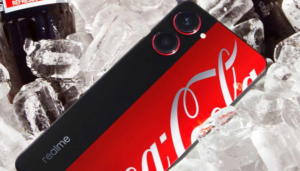 Realme’s latest co-branded phone is a Coca-Cola-ified 10 Pro