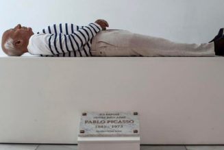 Sculpture of Picasso’s Corpse Steals the Show at Madrid’s ARCO Fair