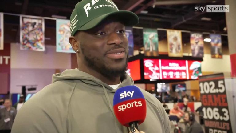 Washington Commanders defensive end Efe Obada, who will be part of Sky Sports' live coverage of Super Bowl LVII on Sunday, looks ahead to the big game between the Kansas City Chiefs and Philadelphia Eagles