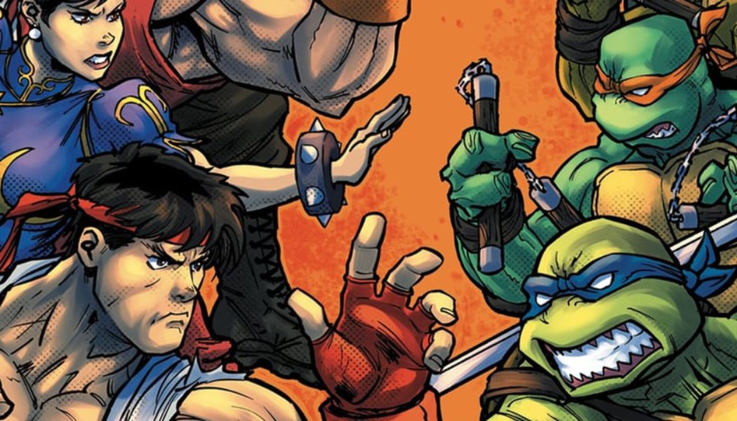 ‘Teenage Mutant Ninja Turtles’ and ‘Street Fighter’ Casts Will Showdown in a New Comic