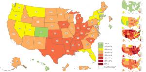 USA Obesity Map