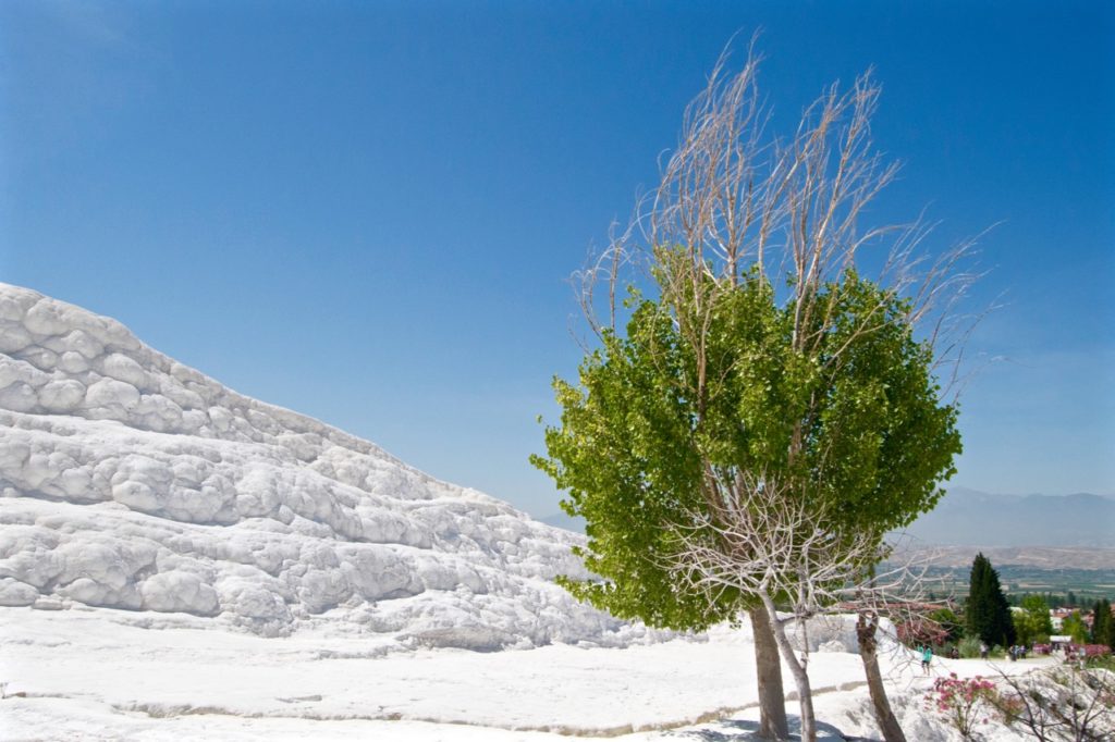 Visiting Pamukkale when it's empty